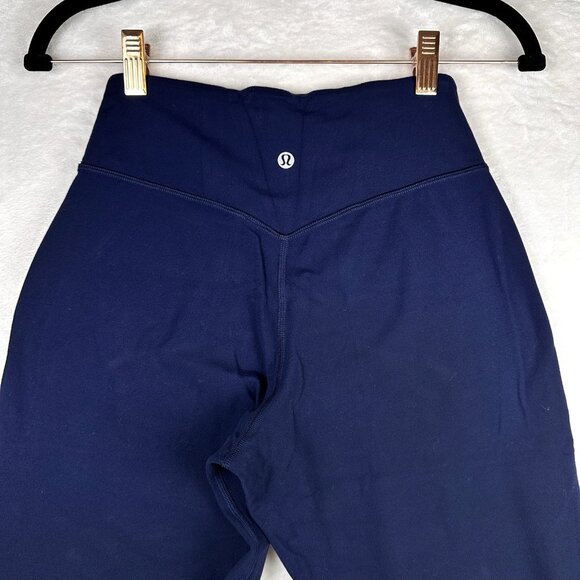 Lululemon Align High Rise Jogger Pants Navy Size 4 27” Nulu Soft Relaxed Fit - Picture 5 of 10